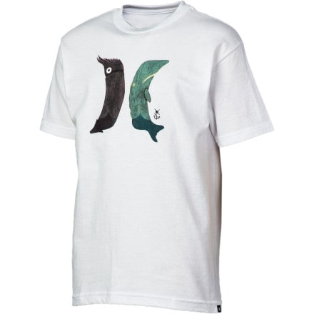 Hurley - Squid vs Whale T-Shirt - Short-Sleeve - Boys'