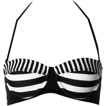 Hurley - Surfside Stripe Underwire Bikini Top - Women's