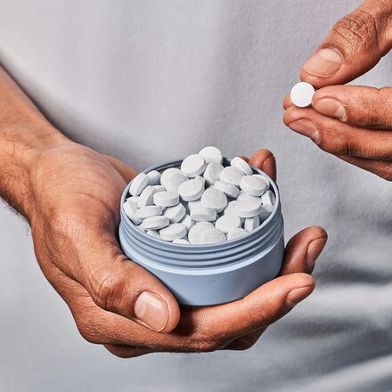 Huppy - Cool Mint Mouthwash Tablets in Tin