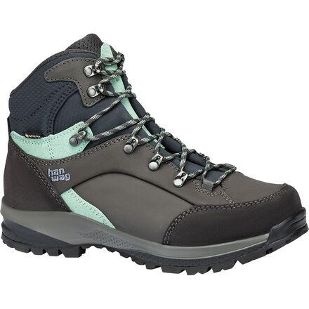 Hanwag - Banks SF Extra Lady GTX Backpacking Boot - Women's - Asphalt/Mint