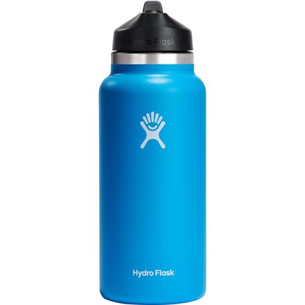 Hydro Flask - 32oz Wide Mouth Straw Lid 2.0 Water Bottle - Pacific