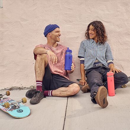 Hydro Flask - 32oz Wide Mouth Flex Straw Water Bottle