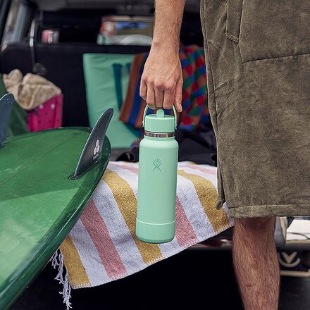 Hydro Flask - 32oz Wide Mouth Flex Straw Water Bottle