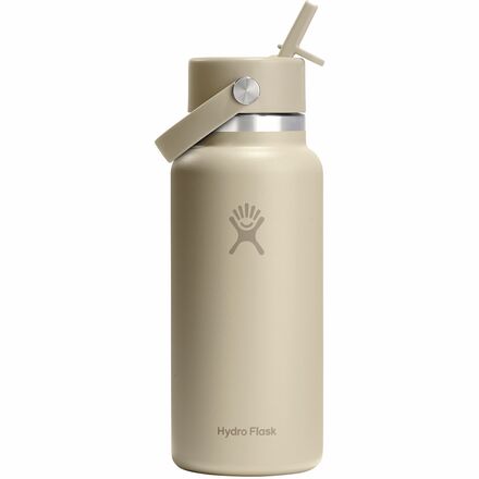 32oz Wide Mouth Flex Straw Water Bottle