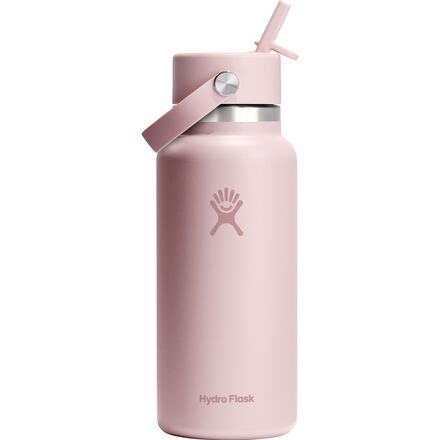 32oz Wide Mouth Flex Straw Water Bottle