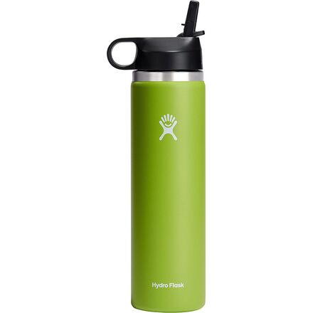 Hydro Flask - 24oz Wide Mouth + Straw Lid - Seagrass