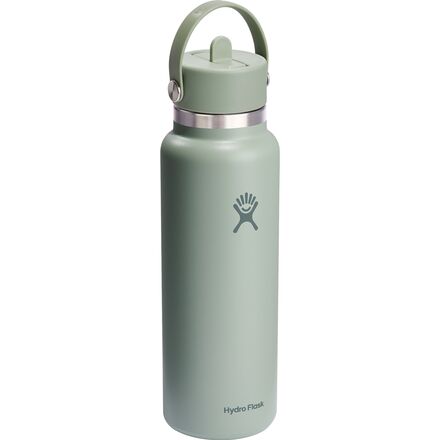 Hydro Flask - 40oz Wide Mouth Water Bottle + Flex Straw Cap
