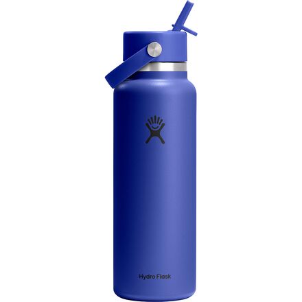 40oz Wide Mouth Water Bottle + Flex Straw Cap
