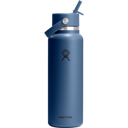 40oz Wide Mouth Water Bottle + Flex Straw Cap