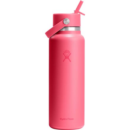 40oz Wide Mouth Water Bottle + Flex Straw Cap