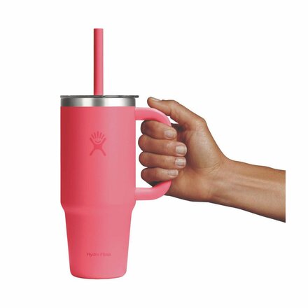 Hydro Flask - 24oz Travel Tumbler + Clear Lid
