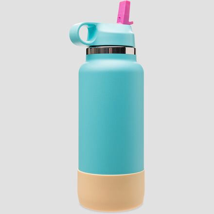 Hydro Flask - 32oz Wide Mouth Straw Lid and Boot Waterbottle