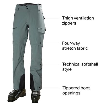 Helly Hansen - Odin Mountain Softshell Pant - Men's