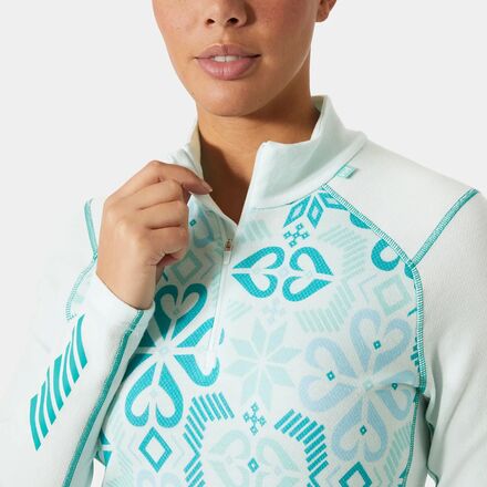 Helly Hansen - Lifa Merino Midweight Graphic 1/2-Zip Top - Women's