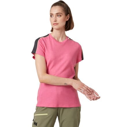 Helly Hansen - Lifa Merino Lightweight T-Shirt - Women's - Cascadia Pink