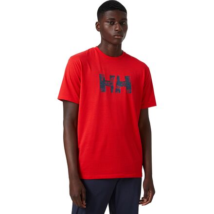 Helly Hansen - Skog Graphic T-Shirt - Men's - Alert Red