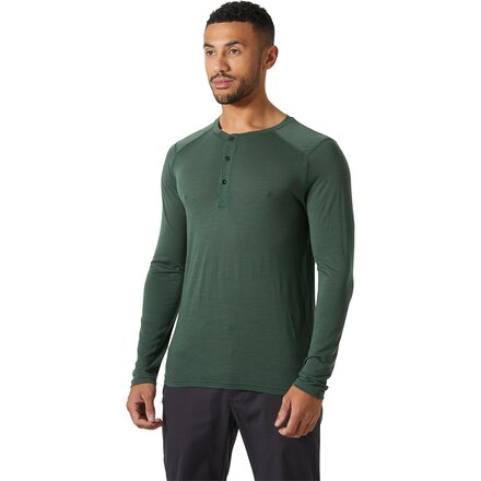 HH Durawool Long-Sleeve Henley - Men's