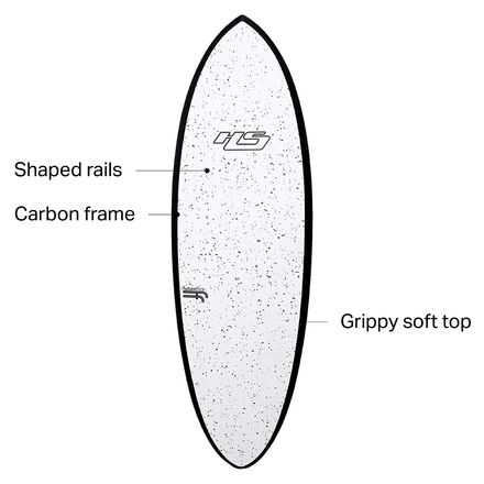 Haydenshapes - Hypto Krypto Softop Shortboard Surfboard