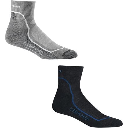Icebreaker - Hike Plus Light Mini Socks - Men's - 2-Pack
