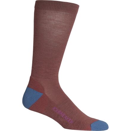 Icebreaker - Lifestyle Light Crew Sock - Men's - Grape/Azul/Cosmic