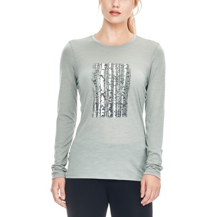 Icebreaker - Tech Lite Snow Birch Crew - Women's