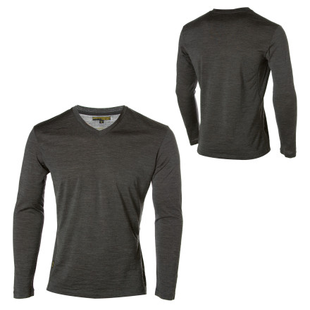 Icebreaker - Beast Argon V-Neck T-Shirt - Long-Sleeve - Men's