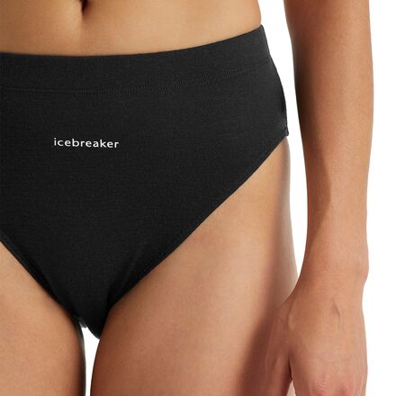 Icebreaker - Queens High Cut Brief Underwear - Women's