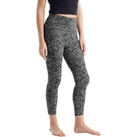 Icebreaker Fastray High Rise Forest Shadows Tight - Women's - Clothing