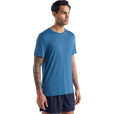 Icebreaker - Sphere II Short-Sleeve T-Shirt - Men's - Azul