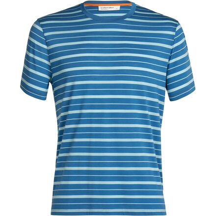 Icebreaker - Wave Stripe Short-Sleeve T-Shirt - Men's