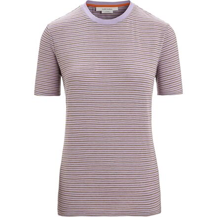 Icebreaker - Merino Linen Short-Sleeve Stripe T-Shirt - Women's
