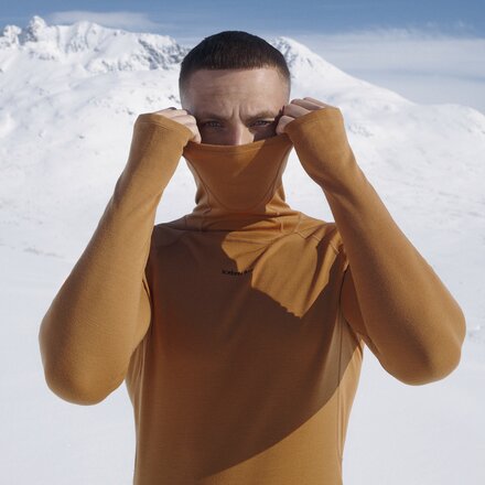 Icebreaker - 300 MerinoFine Polar Long-Sleeve Roll Neck Top - Men's