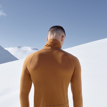Icebreaker - 300 MerinoFine Polar Long-Sleeve Roll Neck Top - Men's