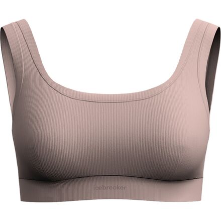 Merino Blend Rib Lotus Bra - Women's
