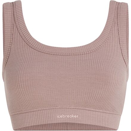 Icebreaker - Merino Blend Rib Lotus Bra - Women's