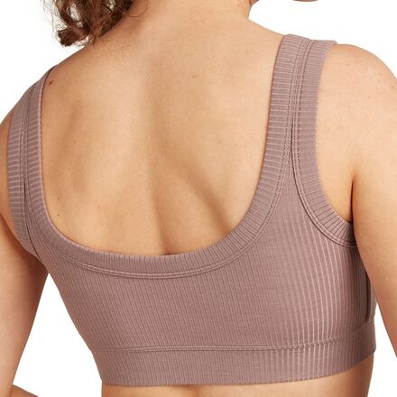 Icebreaker - Merino Blend Rib Lotus Bra - Women's