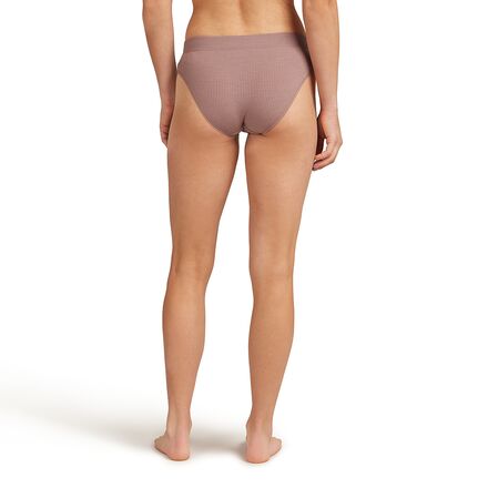 Icebreaker - Merino Blend Rib Lotus Hipster Bottom - Women's