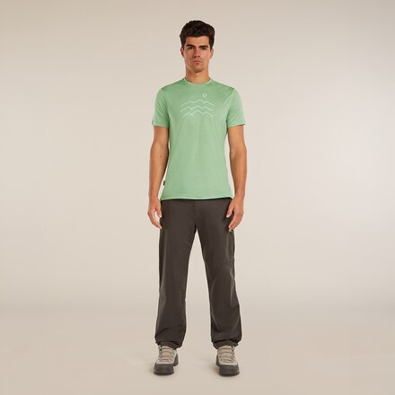 Icebreaker - Merino 125 Cool-Lite Sphere Across the Peaks T-Shirt - Men's