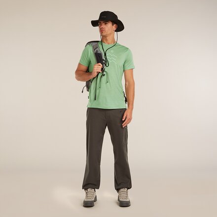 Icebreaker - Merino 125 Cool-Lite Sphere Across the Peaks T-Shirt - Men's