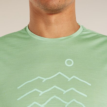 Icebreaker - Merino 125 Cool-Lite Sphere Across the Peaks T-Shirt - Men's