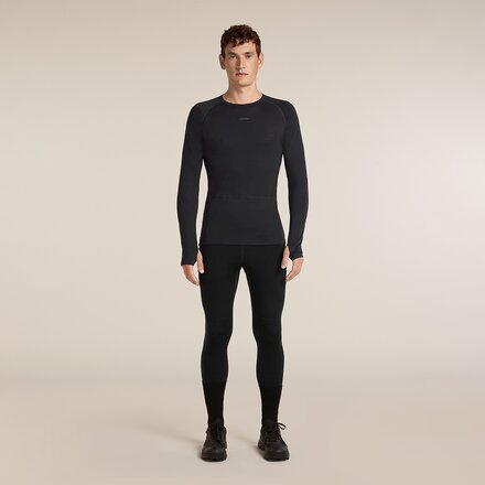 Icebreaker - Merino Blend 125 ZoneKnit Long-Sleeve Crewe - Men's