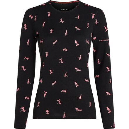 Icebreaker - Merino 200 Oasis Long-SleevevSnow Day Crewe - Women's
