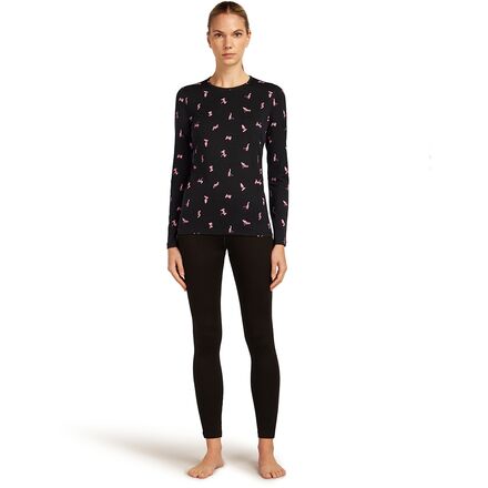 Icebreaker - Merino 200 Oasis Long-SleevevSnow Day Crewe - Women's