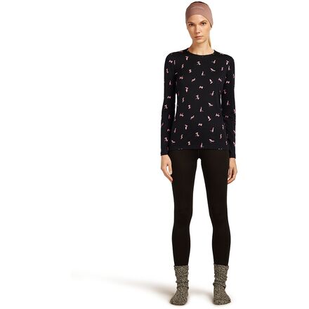 Icebreaker - Merino 200 Oasis Long-SleevevSnow Day Crewe - Women's