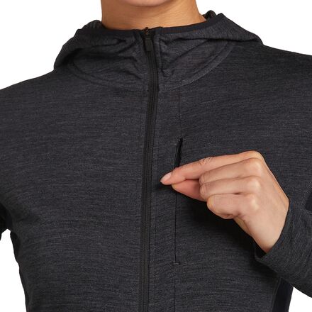 Icebreaker - Merino Blend 200 RealFleece Descender Zip Hoodie - Women's