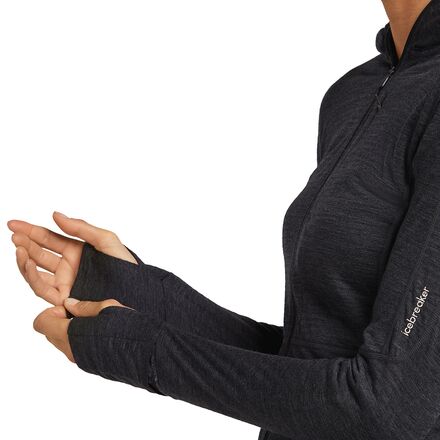 Icebreaker - Merino Blend 200 RealFleece Descender Zip Hoodie - Women's