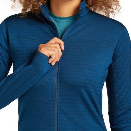 Icebreaker - Merino Blend 300 RealFleece Descender Zip Jacket - Women's