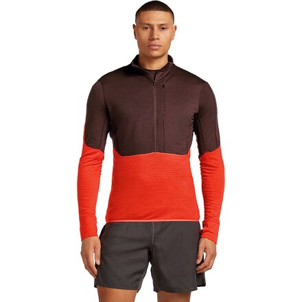 Merino Blend 200 RealFleece Descender LS 1/2-Zip Top - Men's