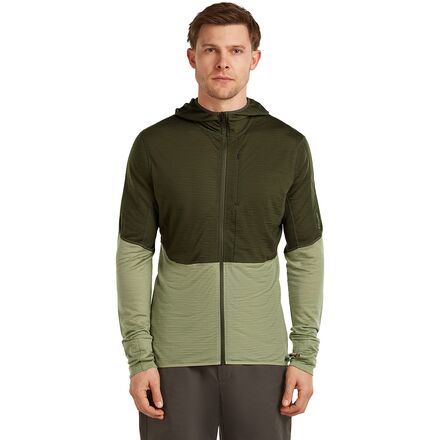Merino Blend 200 RealFleece Descender LS Zip Hoodie - Men's