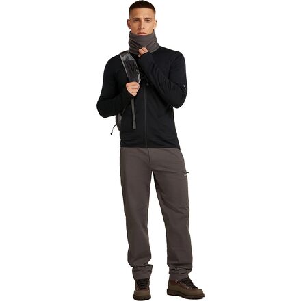 Icebreaker - Merino Blend 300 RealFleece Descender LS Zip Top - Men's